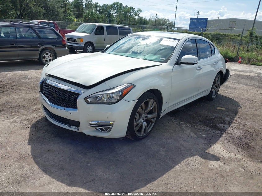 Vin: jn1ay1ar7fm180039, lot: 46827204, infiniti q70 5.6x 20152