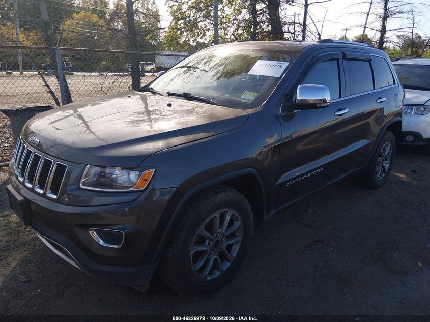 Vin: 1c4rjfbgxec335838, lot: 46827231, jeep grand cherokee limited 20142