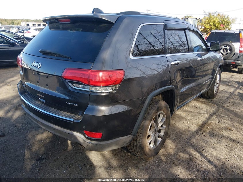 Vin: 1c4rjfbgxec335838, lot: 46827231, jeep grand cherokee limited 20144