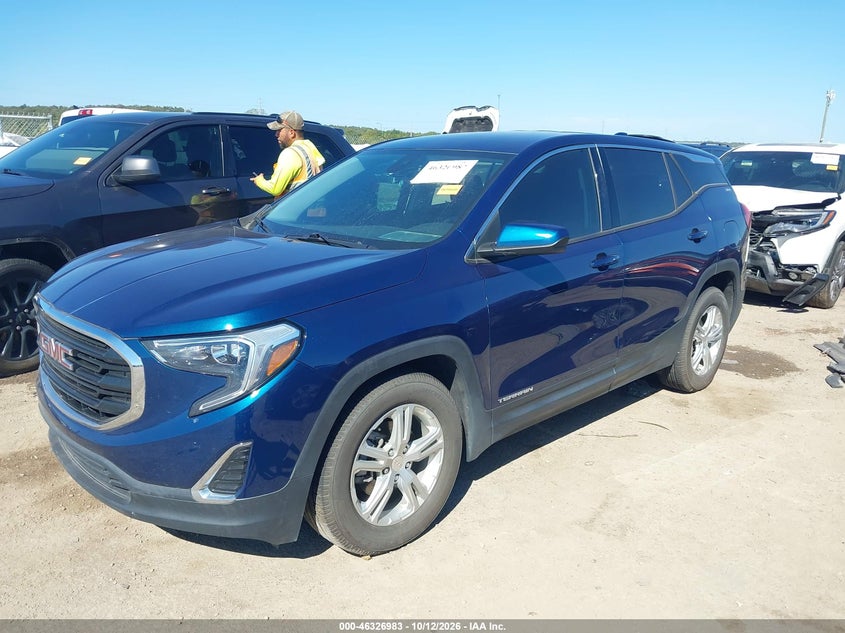 Vin: 3gkalmev8ll333100, lot: 46827236, gmc terrain fwd sle 20202