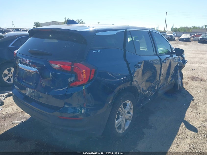 Vin: 3gkalmev8ll333100, lot: 46827236, gmc terrain fwd sle 20204