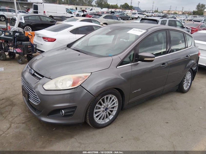 Vin: 1fadp5bu4el504928, lot: 46827259, ford c-max hybrid sel 20142