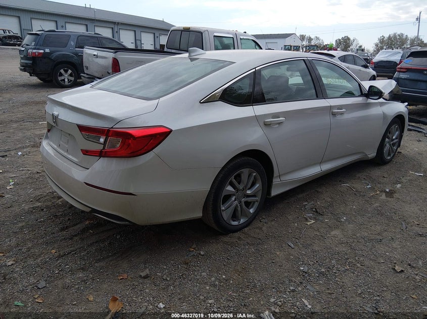 Vin: 1hgcv1f17ka155731, lot: 46827272, honda accord lx 20194