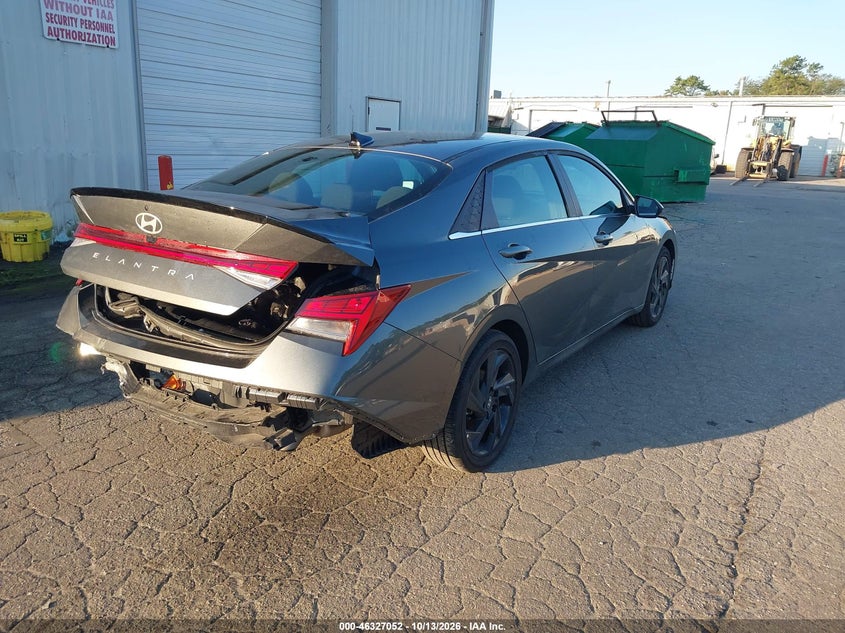 Vin: kmhls4dg7tu109263, lot: 46827305, hyundai elantra sel sport premium 20264