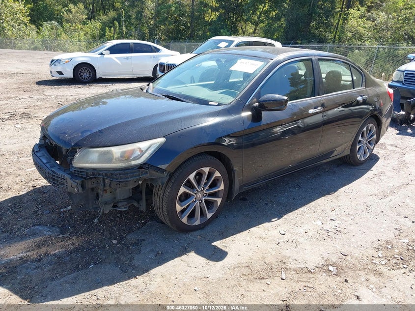 Vin: 1hgcr2e54da200707, lot: 46827313, honda accord sport 20132
