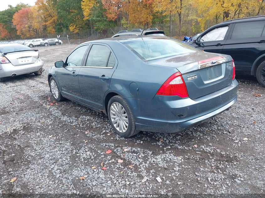Vin: 3fadp0l33cr308504, lot: 46827320, ford fusion hybrid 20123