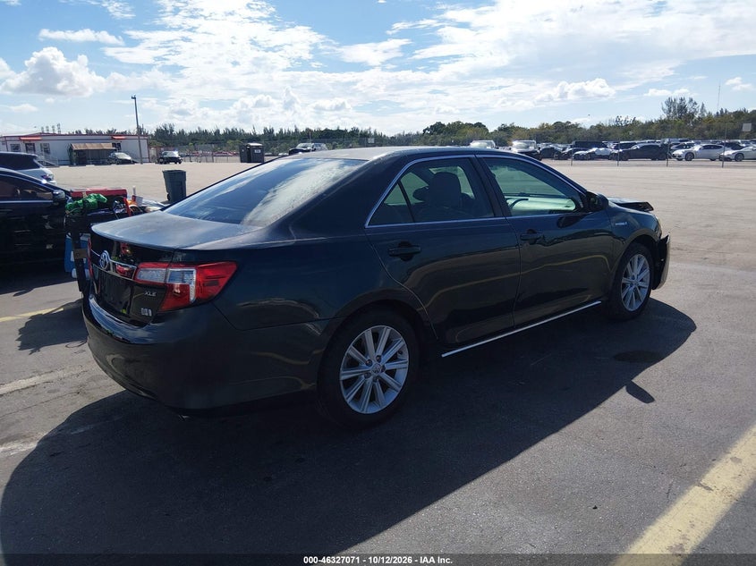 Vin: 4t1bd1fk7du068799, lot: 46827324, toyota camry hybrid xle 20134