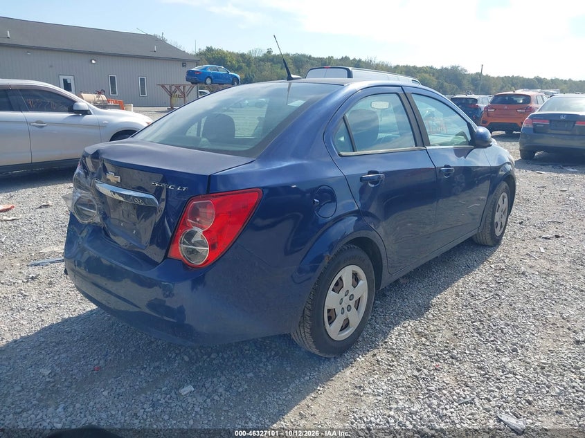 Vin: 1g1jc5sg2d4244923, lot: 46827354, chevrolet sonic lt auto 20134