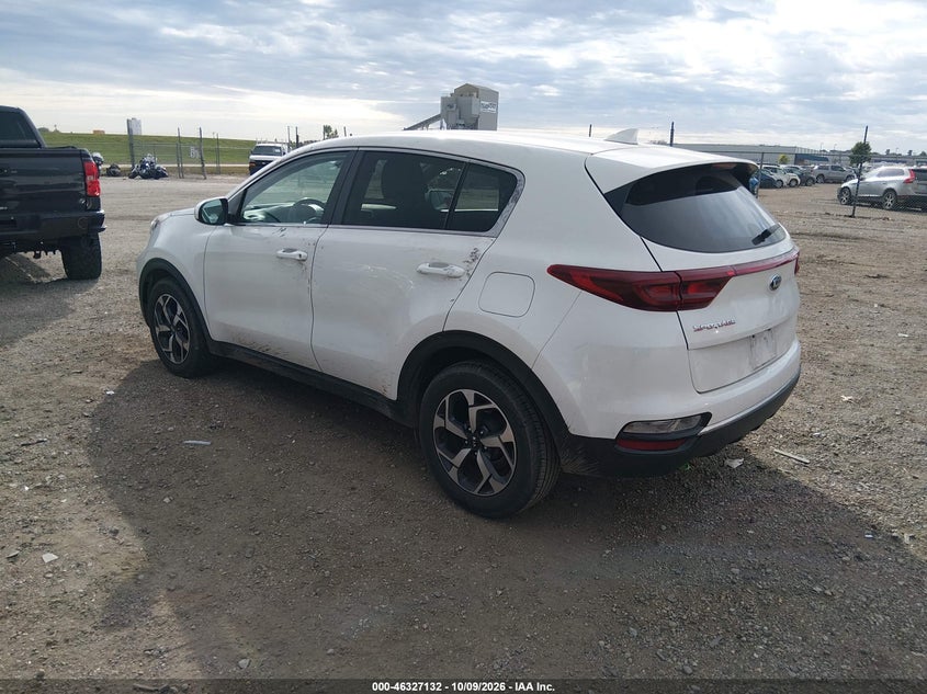 Vin: kndpm3ac0l7788741, lot: 46827385, kia sportage lx 20203