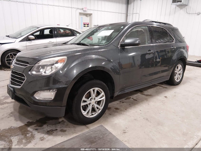 Vin: 2gnalcek7h1605261, lot: 46827424, chevrolet equinox lt 20172