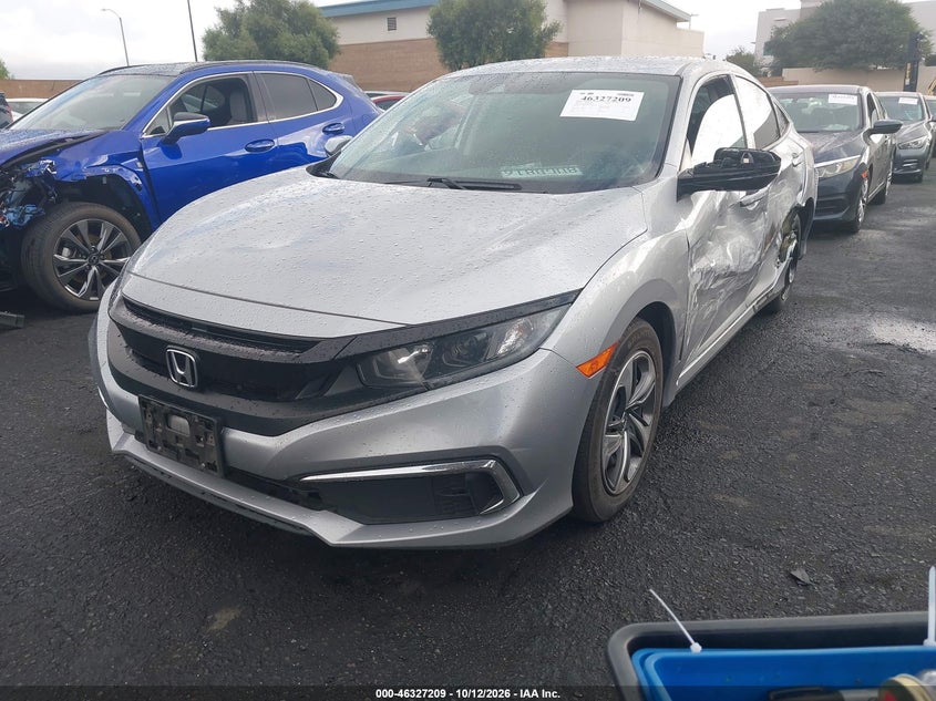 Vin: 2hgfc2f63lh570827, lot: 46827462, honda civic lx 20202
