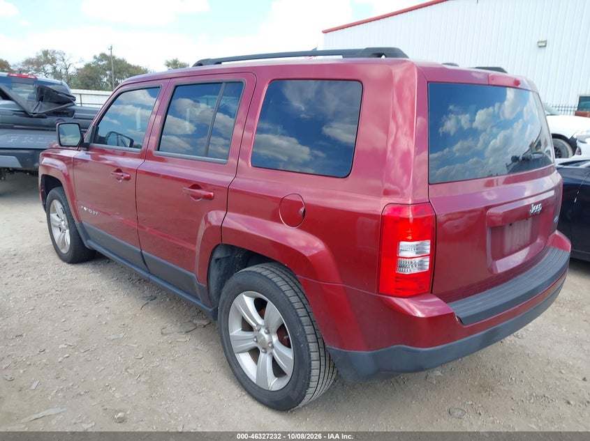 Vin: 1c4njpfa9ed694845, lot: 46827485, jeep patriot latitude 20143