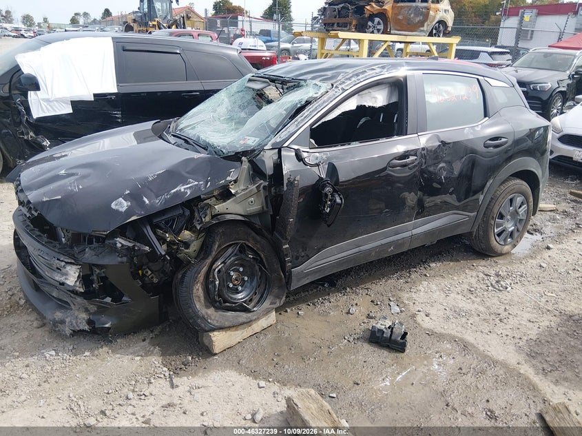 Vin: 3n8ap6bb0tl409693, lot: 46827492, nissan kicks s 20262