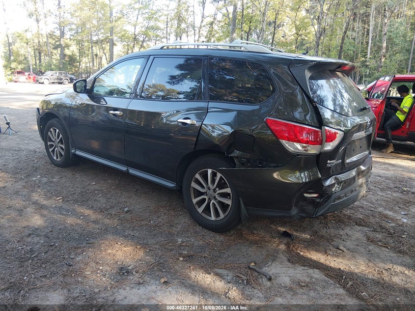 Vin: 5n1ar2mn9gc644077, lot: 46827494, nissan pathfinder s 20163