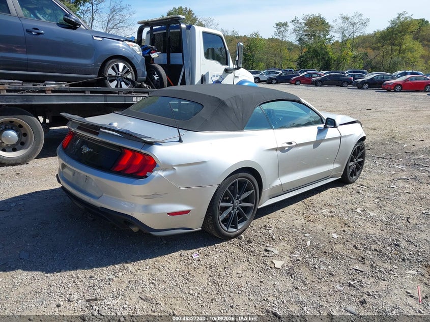 Vin: 1fatp8uh9k5178735, lot: 46827496, ford mustang ecoboost premium 20194