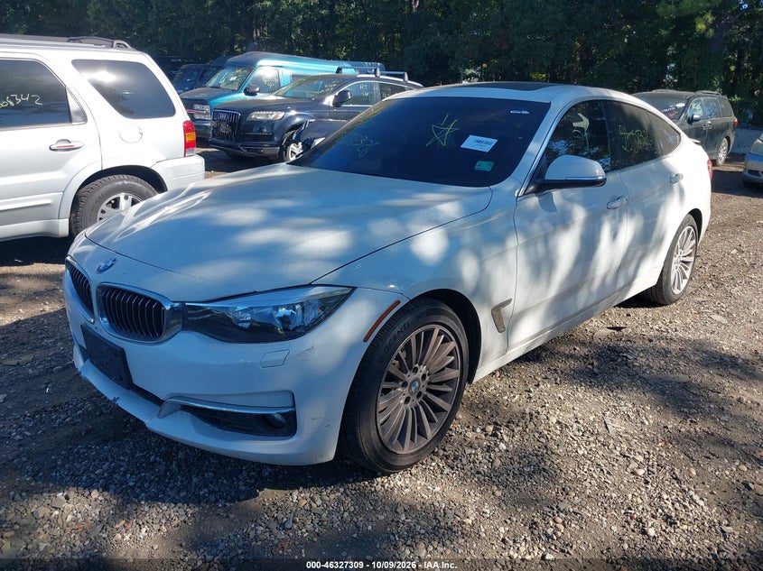 2014 BMW 328I Gran Turismo xDrive, Unknown, IAAI, VIN WBA3X5C58ED557393 — photo 2