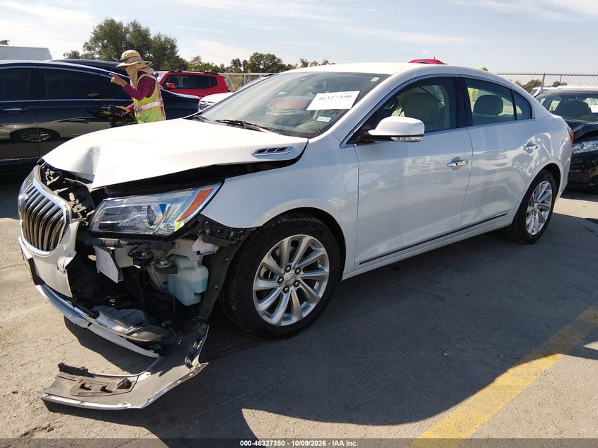 Vin: 1g4gb5g33gf100182, lot: 46827603, buick lacrosse leather 20162