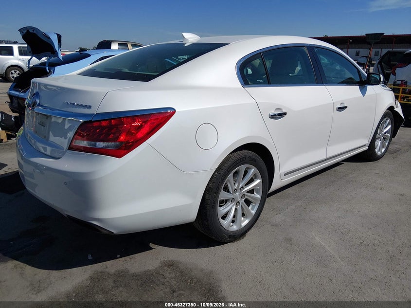 Vin: 1g4gb5g33gf100182, lot: 46827603, buick lacrosse leather 20164
