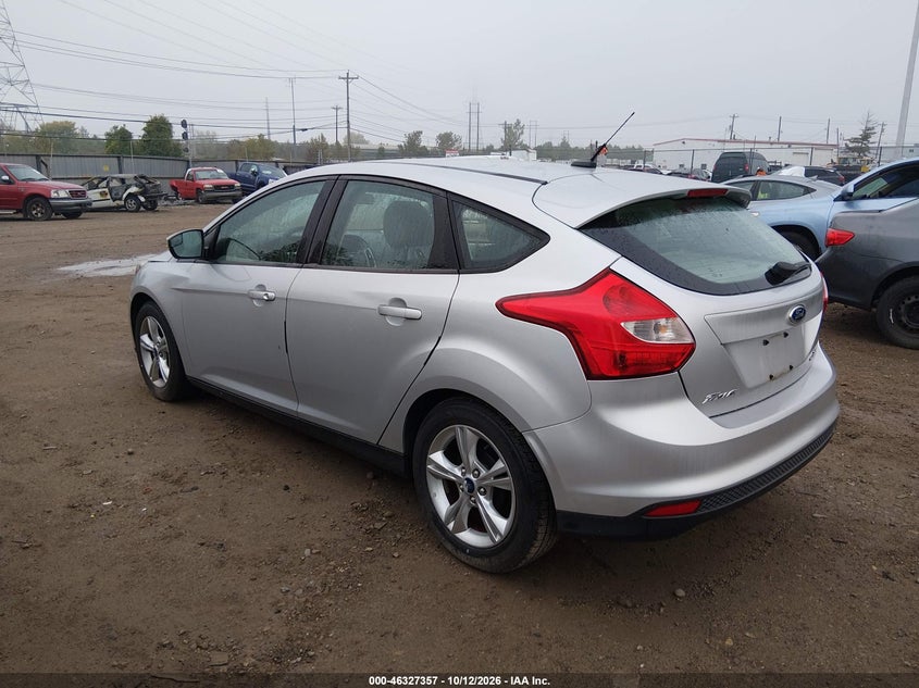 Vin: 1fadp3k21dl303392, lot: 46827610, ford focus se 20133