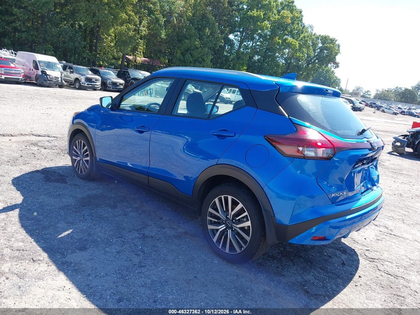 Vin: 3n1cp5cv5pl511460, lot: 46827615, nissan kicks sv xtronic cvt 20233
