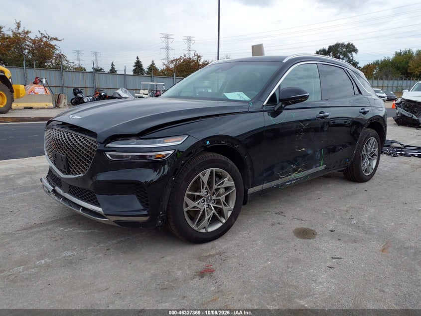 Vin: 5nmmadtb9sh034427, lot: 46827622, genesis gv70 2.5t awd 20252