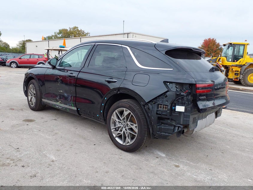 Vin: 5nmmadtb9sh034427, lot: 46827622, genesis gv70 2.5t awd 20253