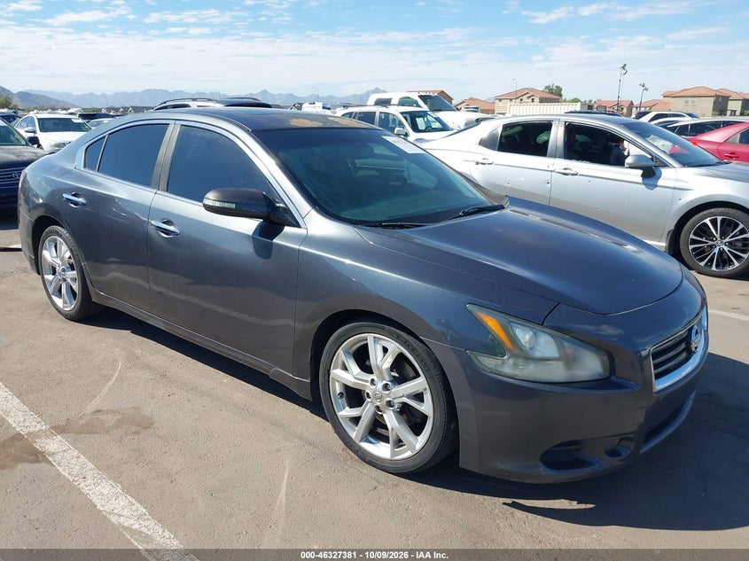 Vin: 1n4aa5ap1cc859262, lot: 46827634, nissan maxima 3.5 sv 20121