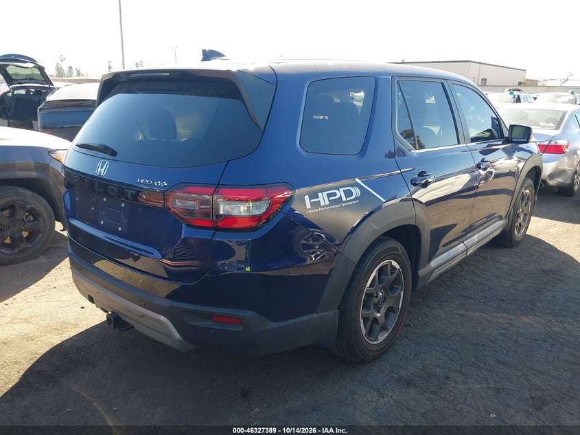 Vin: 5fnyg2h43pb012124, lot: 46827642, honda pilot 2wd ex-l 8 passenger 20234