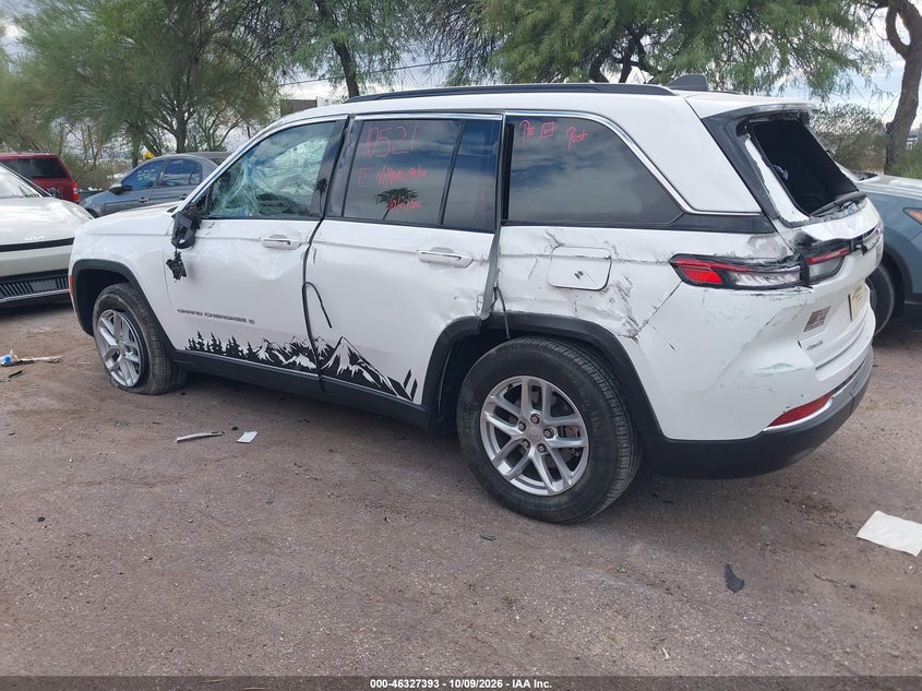 Vin: 1c4rjhag5sc265948, lot: 46827647, jeep grand cherokee laredo x 4x4 20253