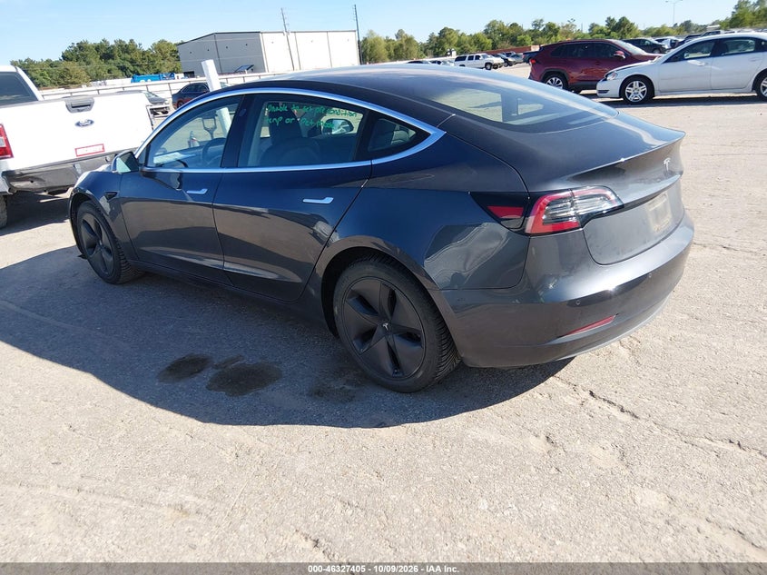 Vin: 5yj3e1ea6jf158092, lot: 46827658, tesla model 3 long range/mid range 20183