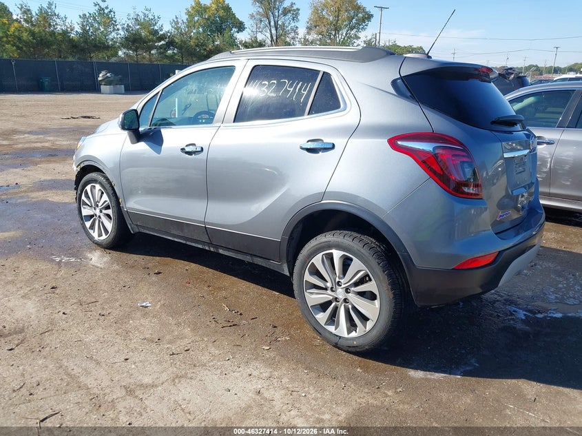 Vin: kl4cjesb8kb732853, lot: 46827667, buick encore awd preferred 20193
