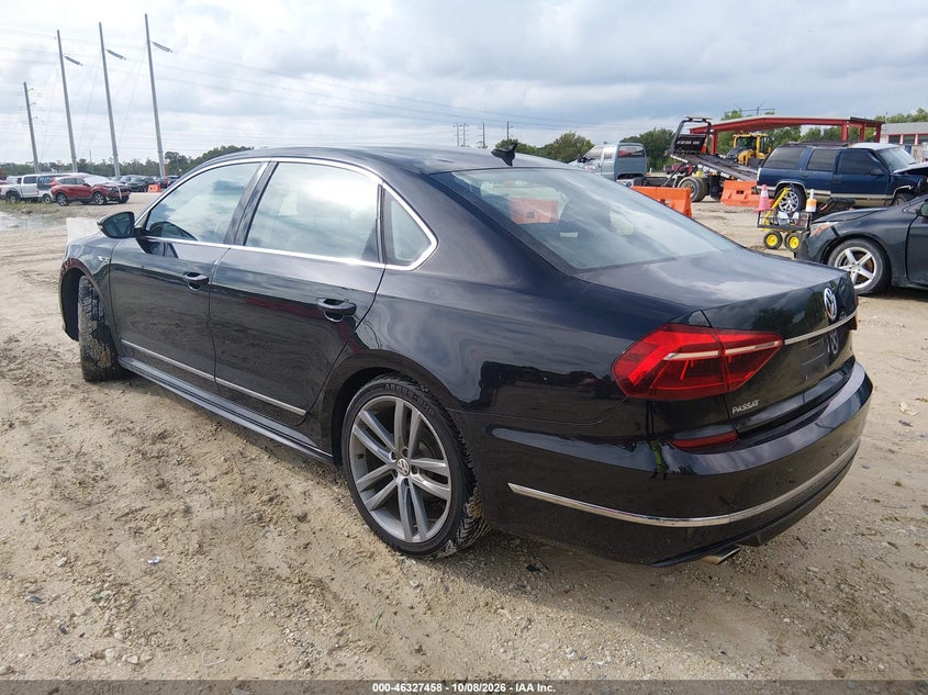 Vin: 1vwdt7a39hc022158, lot: 46827711, volkswagen passat 1.8t r-line 20173