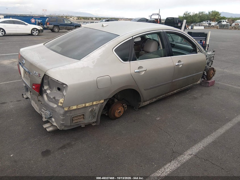 INFINITI M35 2008 VIN JNKAY01EX8M603578