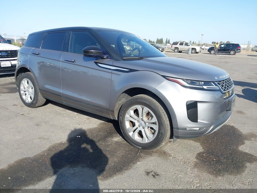 Vin: salzj2fx9lh106000, lot: 46827772, land rover range rover evoque s 20201