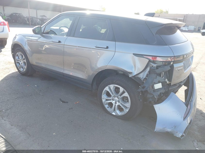 Vin: salzj2fx9lh106000, lot: 46827772, land rover range rover evoque s 20203