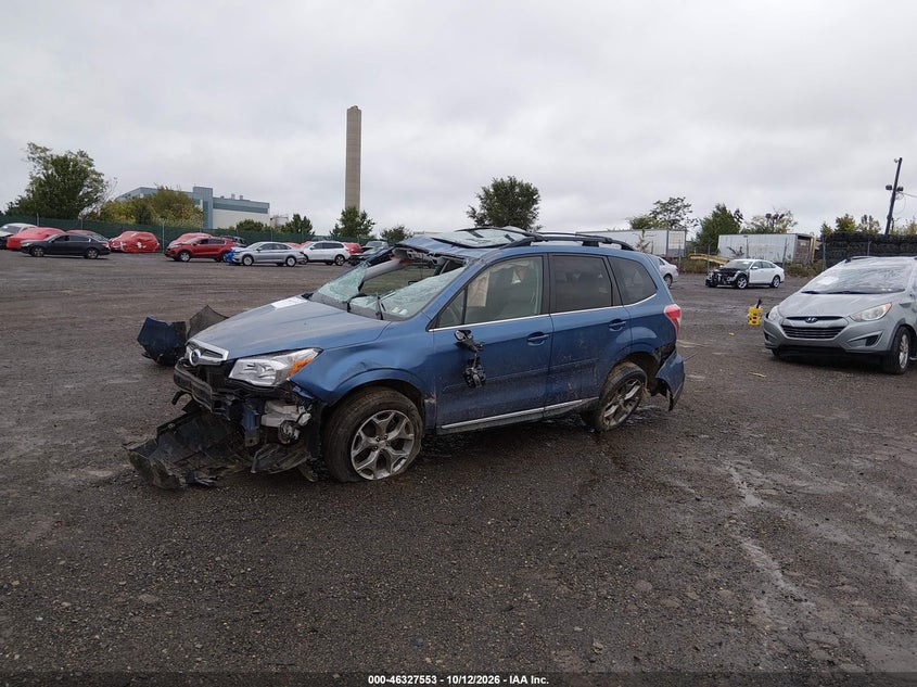 Vin: jf2sjaxc3gh513803, lot: 46827806, subaru forester 2.5i touring 20162