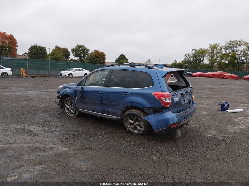 Vin: jf2sjaxc3gh513803, lot: 46827806, subaru forester 2.5i touring 20163