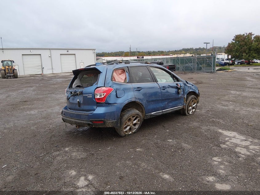 Vin: jf2sjaxc3gh513803, lot: 46827806, subaru forester 2.5i touring 20164