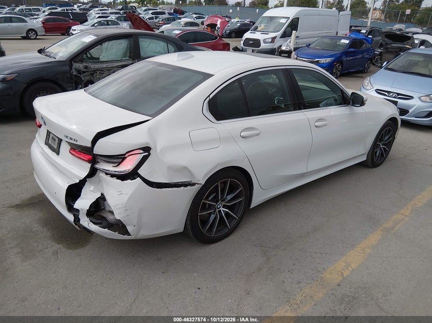 Vin: 3mw5r1j5xk8b01144, lot: 46827826, bmw 330i 20194