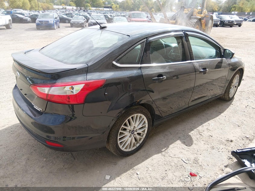 Vin: 1fadp3j28dl218146, lot: 46827852, ford focus titanium 20134