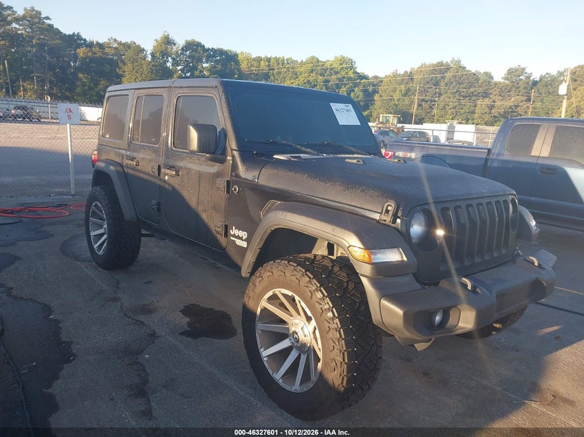 2019 JEEP WRANGLER UNLIMITED SPORT S 4X4