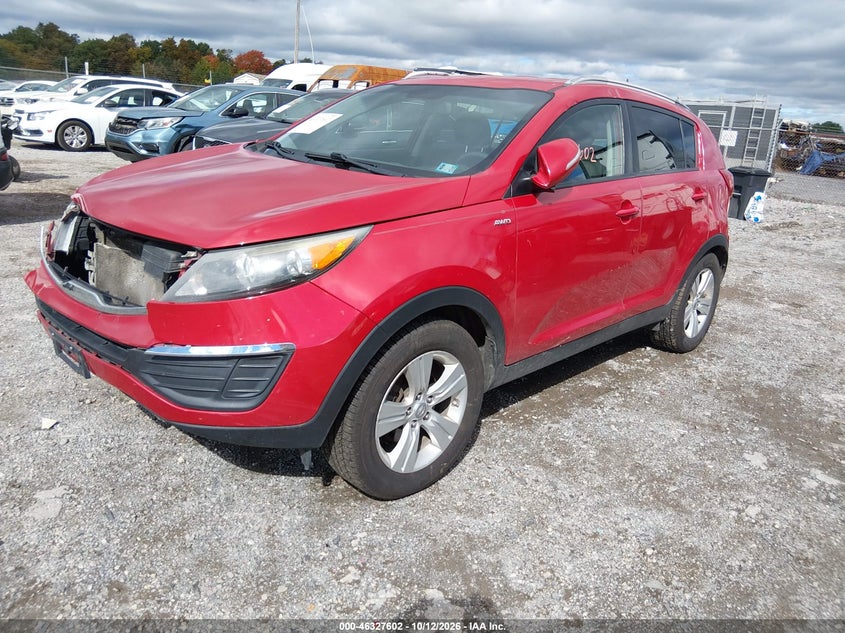 Vin: kndpbca29b7115278, lot: 46827855, kia sportage lx 20112