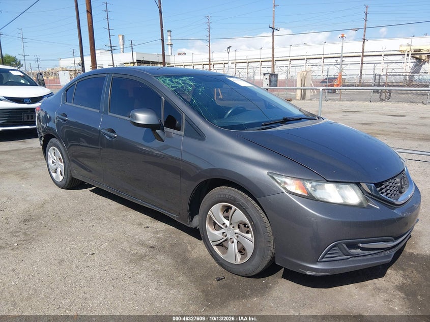 Vin: 2hgfb2f53dh596985, lot: 46827862, honda civic lx 2013 img_1
