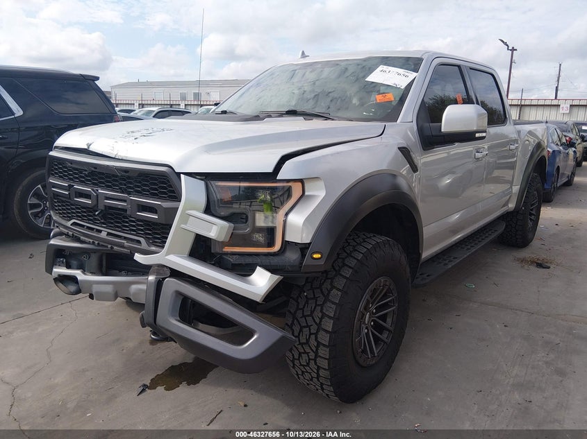 Vin: 1ftfw1rg4kfb67976, lot: 46827909, ford f-150 raptor 20192