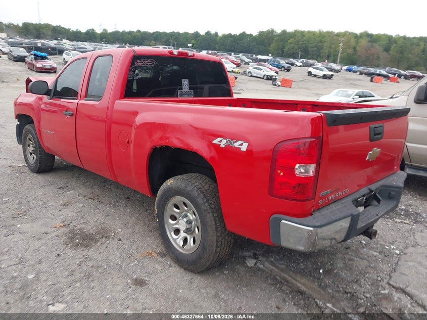 Vin: 1gcrkrea6bz133867, lot: 46827917, chevrolet silverado 1500 ls 20113
