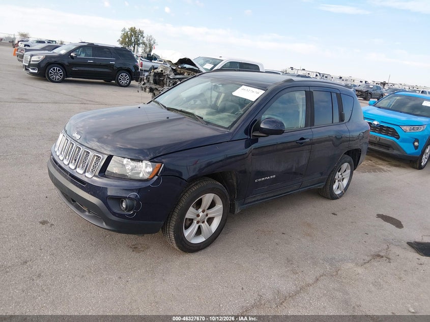 Vin: 1c4njdeb3gd758891, lot: 46827923, jeep compass latitude 20162