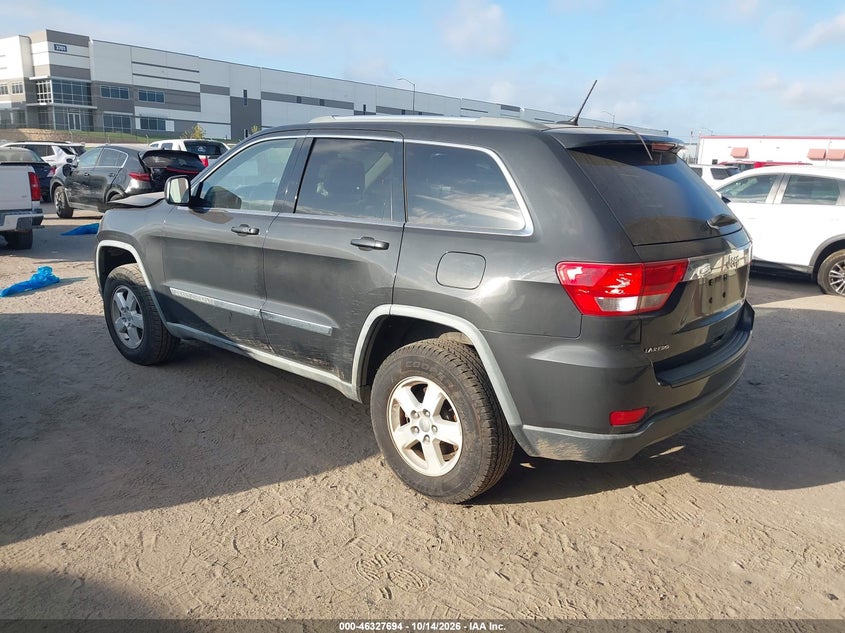 Vin: 1j4rs4ggxbc659162, lot: 46827948, jeep grand cherokee laredo 20113