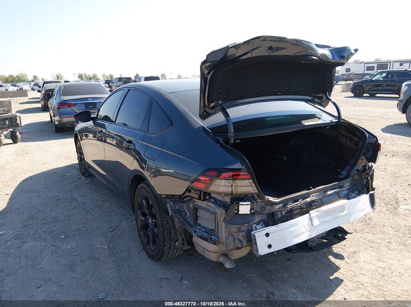 Vin: 1hgcy1f40sa053219, lot: 46828022, honda accord se 20253