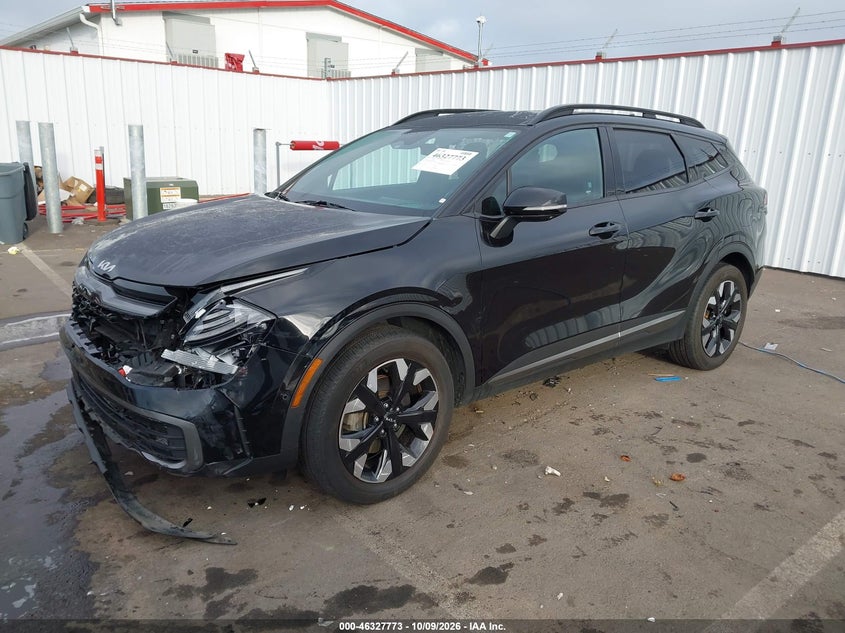 Vin: kndpzdah5p7072443, lot: 46828026, kia sportage plug-in hybrid x-line prestige 20232