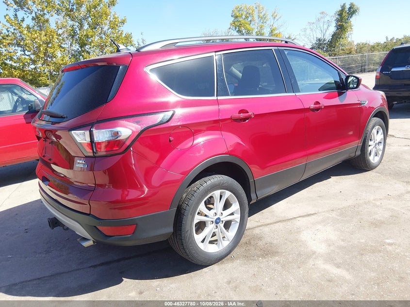 Vin: 1fmcu9hd0jub69924, lot: 46828033, ford escape sel 20184